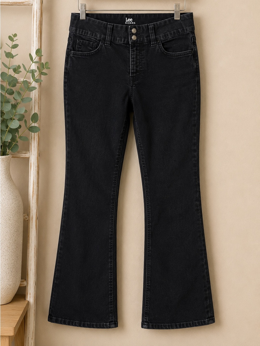Lee Riders Black Bootcut Jeans | Mid Rise | Women’s Size 14